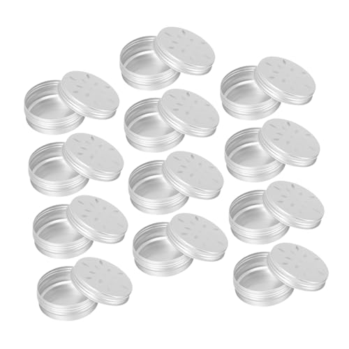 Toddmomy 15 Stück Duftbox Für Hundetraining Hundezubehör Hundeduftdosen Aus Metall Duftdose Für Hundetraining Nasenarbeitsdosen Für Hunde Hundenasentraining Silber Aluminium von Toddmomy