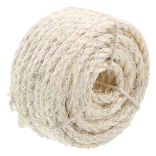 Toddmomy 1Rolle Natürliches Sisal Hanfseil Für Katzenkratzmöbel DIY Kratzbaum Katzenbaumseil Kratzbrett Ersatz Langlebiges Katzenkratzseil Für Täglichen Gebrauch Toddmomy 1Rolle Natürliches Sisal Hanfseil Für Katzenkratzmöbel DIY Kratzbaum Katzenbaumseil Kratzbrett Ersatz Langlebiges Katzenkratzseil Für Täglichen Gebrauch von Toddmomy