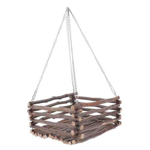 Toddmomy 1Satz Hängematte Für Kleintiere Apfelzweig Für Hamster Multifunktionale Hängematte Nest Und Springbrett Für Mäuse Fördert Und Bewegung von Toddmomy