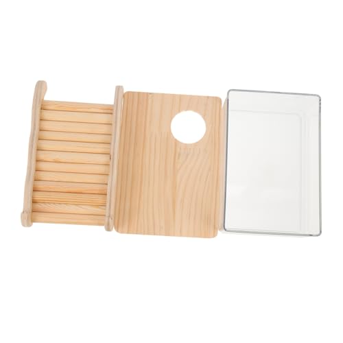 Toddmomy 1satz Transparente Hamster-badewanne Mit Leiter Teiliges Für Hamster Und Meerschweinchen Kreatives Sandbad Leicht Zu Reinigen Für Pflege Kleiner Haustiere Toddmomy 1satz Transparente Hamster-badewanne Mit Leiter Teiliges Für Hamster Und Meerschweinchen Kreatives Sandbad Leicht Zu Reinigen Für Pflege Kleiner Haustiere von Toddmomy