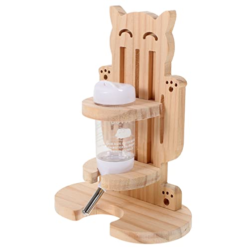Toddmomy 1Satz Hamster Trinkflasche Mit Halterung Praktische Wasserflasche Für Chinchillas Und Kleintiere Zu Reinigen Und Wiederverwendbar Für Täglichen Gebrauch von Toddmomy