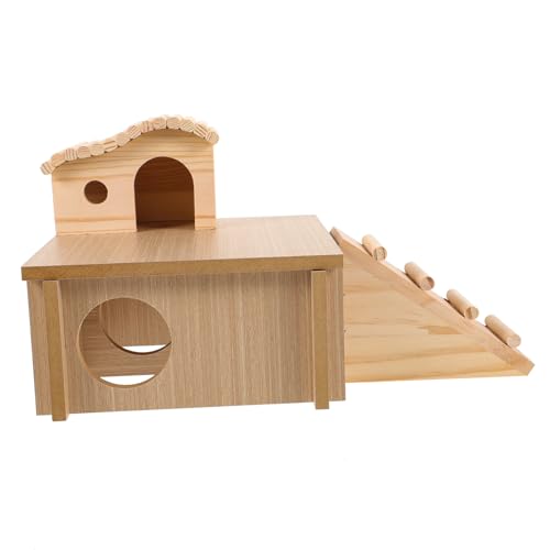 Toddmomy 1satz Hamster Versteckhaus Aus Holz Mehrkammernhaus Für Kleintiere Mit Leiter Langlebig Und Sicher Zum Spielen Und Ausruhen Perfektes Zubehör Für Hamster Und Meerschweinchen Toddmomy 1satz Hamster Versteckhaus Aus Holz Mehrkammernhaus Für Kleintiere Mit Leiter Langlebig Und Sicher Zum Spielen Und Ausruhen Perfektes Zubehör Für Hamster Und Meerschweinchen von Toddmomy