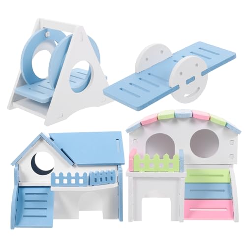 Toddmomy 1satz Hamsterhaus Spielzeug Teiliges Nest Mit Doppelschicht Lustiger Wippe Schaukel Und Leiter Für Meerschweinchen Und Kleine Haustiere Robustes Und Langlebiges Material Für Toddmomy 1satz Hamsterhaus Spielzeug Teiliges Nest Mit Doppelschicht Lustiger Wippe Schaukel Und Leiter Für Meerschweinchen Und Kleine Haustiere Robustes Und Langlebiges Material Für von Toddmomy