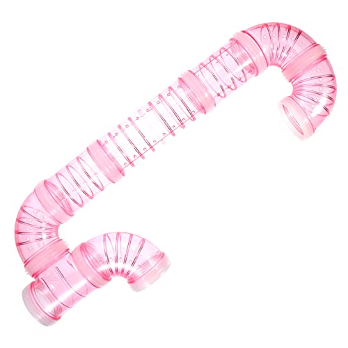 Toddmomy 1Satz Hamsterröhre Meerschweinchen Labyrinthrohr für Hamsterkäfig DIY Tunnel für Nager Vielseitig Einsetzbar zu Installieren für Kleintiere von Toddmomy