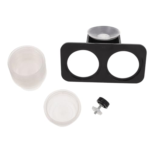 Toddmomy 1Satz Reptilien Futter und Wasserbehälter für Terrarien Saugnapf Design und Platzsparend für Eidechsen und Schlangen mit Schalen Einfache Toddmomy 1Satz Reptilien Futter und Wasserbehälter für Terrarien Saugnapf Design und Platzsparend für Eidechsen und Schlangen mit Schalen Einfache von Toddmomy