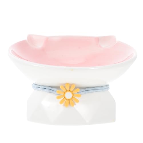 Toddmomy 1Stk Katzenschüssel aus Keramik Futternapf für Haustiere doppelte Katzennäpfe Katzennapfstation Hund wassernapf katzenfutter cat Bowl Futterautomat für Haustiere Futterspender Rosa Toddmomy 1Stk Katzenschüssel aus Keramik Futternapf für Haustiere doppelte Katzennäpfe Katzennapfstation Hund wassernapf katzenfutter cat Bowl Futterautomat für Haustiere Futterspender Rosa von Toddmomy