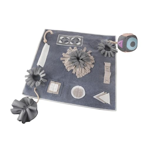 Toddmomy 1Stk Pet Sniffing Pad Kauspielzeug für Welpen Frettchen Futterspender zäh hundeschnüffelt Teppich Waschbare Haustiermatte Pet Sniff Geruchspad langsam essende Matte Filzstoff Grey Toddmomy 1Stk Pet Sniffing Pad Kauspielzeug für Welpen Frettchen Futterspender zäh hundeschnüffelt Teppich Waschbare Haustiermatte Pet Sniff Geruchspad langsam essende Matte Filzstoff Grey von Toddmomy