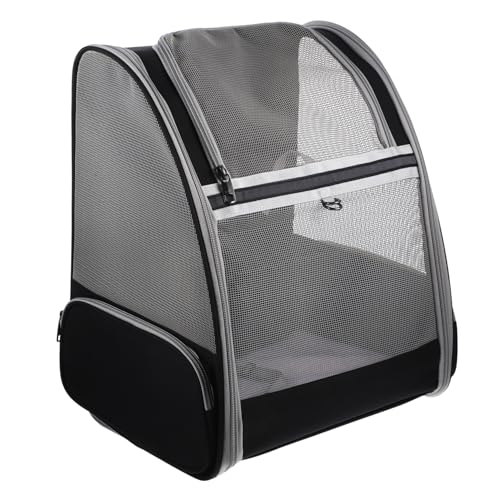 Toddmomy 1Stück Atmungsaktiver Haustier Rucksack Faltbare Bequeme Tragetasche Für Outdoor Reisen Einsetzbar Für Kleine Haustiere Haustierzubehör von Toddmomy