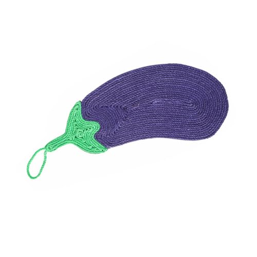 Toddmomy 1Stück Auberginenförmiges Katzenkratzkissen Aus Sisal Kreatives Kratzbrett Für Haustierkatzen Und Langlebig Für Kratzbedürfnisse Und Spielvergnügen Toddmomy 1Stück Auberginenförmiges Katzenkratzkissen Aus Sisal Kreatives Kratzbrett Für Haustierkatzen Und Langlebig Für Kratzbedürfnisse Und Spielvergnügen von Toddmomy