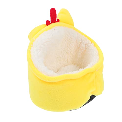 Toddmomy 1Stück Hamster Warmes Nest Aus Weichem Fleece Gemütliches Winddichtes Schlafhaus Für Kleintiere Für Hamster Meerschweinchen Und Kuschelige Rückzugsmöglichkeit von Toddmomy