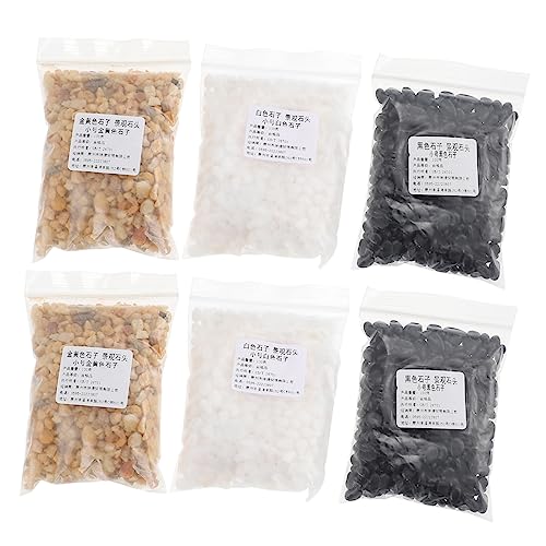 Toddmomy 1Tasche Natürliche Kieselsteine Für Aquarien Und Garten Dekosteine Für Fischtanklandschaften Topfpflanzen Und Gartenprojekte von Toddmomy