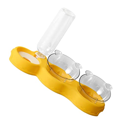 Toddmomy Automatischer Katzenfutterspender 2-in-1-nassfutter- Und Wasserspender Erhöhter Napf Auslass Snacknapf Für Kätzchen Toddmomy Automatischer Katzenfutterspender 2-in-1-nassfutter- Und Wasserspender Erhöhter Napf Auslass Snacknapf Für Kätzchen von Toddmomy
