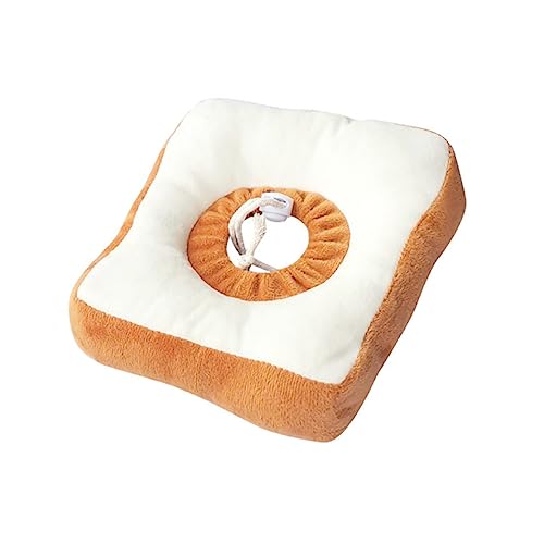 Toddmomy 1stück Katzenhalsband Im Brot-Design Verstellbare Atmungsaktive Halskrause Für Wundschutz Und Genesung Für Katzen Mit Verletzungen Operationen Toddmomy 1stück Katzenhalsband Im Brot-Design Verstellbare Atmungsaktive Halskrause Für Wundschutz Und Genesung Für Katzen Mit Verletzungen Operationen von Toddmomy