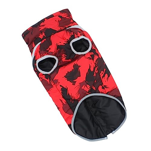 Toddmomy 1stück Wasserdichter Hundemantel Winterjacke Für Hunde Atmungsaktiv Und Reflektierend Bequem Und Leicht Geeignet Für Mittelgroße Und Große Hunde Für Regen Und Kaltes Wetter von Toddmomy