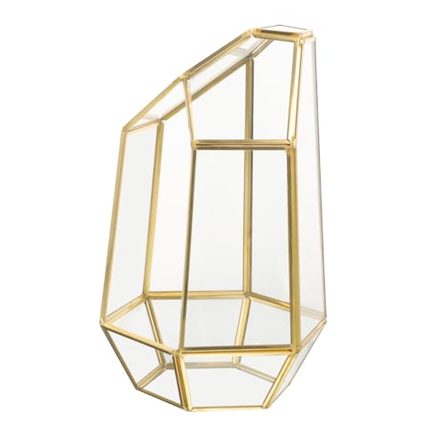 1stk Pflanzenhalter Für Terrarien Glas Sukkulentes Geometrisches Terrarium Kleines Terrarium Anlage Terrarium Blumentöpfe Terrarium Orchideen Geometrie Sukkulente Pflanzen von Toddmomy