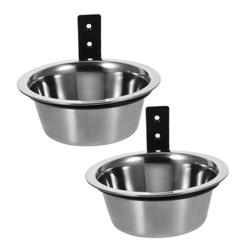Toddmomy 2 Erhöhte Hundenäpfe An Wand Hängende Futternäpfe – Erhöhter Vorratsbehälter Für Hundefutter Und Wasser – Stabiles Und Füttern von Toddmomy