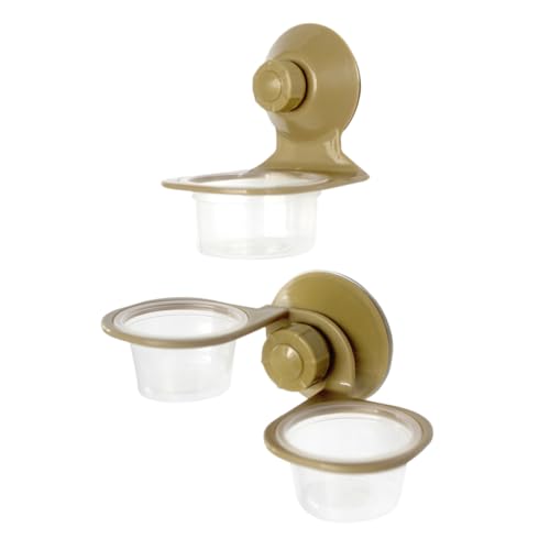 Toddmomy 2 STÜCK Eidechsen Futternapf Saugnapf Futter und Wasserschale für Reptilien für Terrarien und Einfache Toddmomy 2 STÜCK Eidechsen Futternapf Saugnapf Futter und Wasserschale für Reptilien für Terrarien und Einfache von Toddmomy
