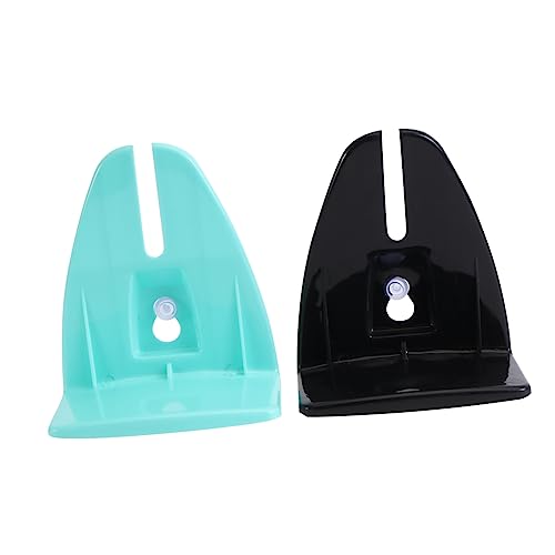 Toddmomy Hamster Laufrad Halterung 2 Stück aus Strapazierfähigem Kunststoff für Kleine Haustiere Praktische Unterstützung für Hamster Räder Zufällige Farbe von Toddmomy