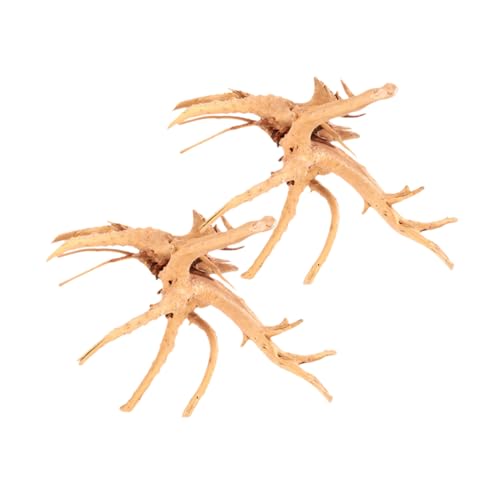 Toddmomy Set Mit 2 Natürlichen Tank-Ornamenten Fischtank-dekorationsstämmen Für Süßwasseraquarien Aquarium-Dekorationen Für Betta Toddmomy Set Mit 2 Natürlichen Tank-Ornamenten Fischtank-dekorationsstämmen Für Süßwasseraquarien Aquarium-Dekorationen Für Betta von Toddmomy