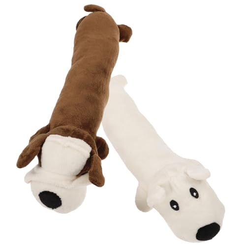 Toddmomy 2stücke Hundespielzeug Im Dackel-Design Strapazierfähige Kauspielzeuge Aus Plüsch Für Zahnpflege Und Interaktives Spielen Für Kleine Und Mittelgroße Hunde von Toddmomy