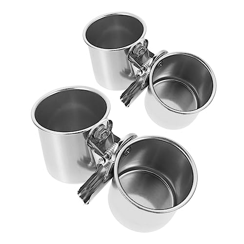 Toddmomy 2stücke Edelstahl Vogel Futterspender Multi-funktionale Vogelnäpfe Für Papageien Und Sittiche Einfache Installation Mit Clip Stabil Und Praktisch Für Käfige Und Vogelhalter Toddmomy 2stücke Edelstahl Vogel Futterspender Multi-funktionale Vogelnäpfe Für Papageien Und Sittiche Einfache Installation Mit Clip Stabil Und Praktisch Für Käfige Und Vogelhalter von Toddmomy
