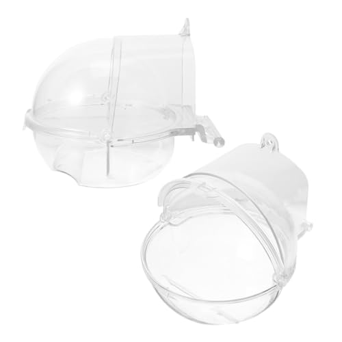 Toddmomy 2 Stück Hängende Vogelbadewürfel Vogelbadewanne Badewanne Duschbox Schüssel Käfig Zubehör Für Kleine Vögel Kanarienvogel Wellensittich Papageien Haubenmyna Nymphensittich Toddmomy 2 Stück Hängende Vogelbadewürfel Vogelbadewanne Badewanne Duschbox Schüssel Käfig Zubehör Für Kleine Vögel Kanarienvogel Wellensittich Papageien Haubenmyna Nymphensittich von Toddmomy