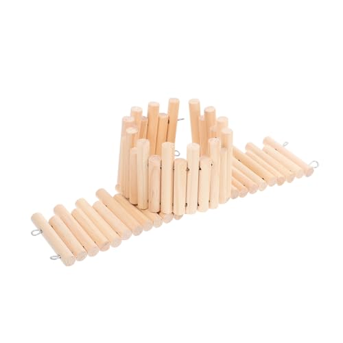 Toddmomy 2stücke Hamsterzaun Spielzeug Mit Holzleiter Multifunktionales Zubehör Für Hamster Meerschweinchen Chinchillas Und Andere Kleintiere Sicheres Spiel Und Entdeckungsumfeld von Toddmomy