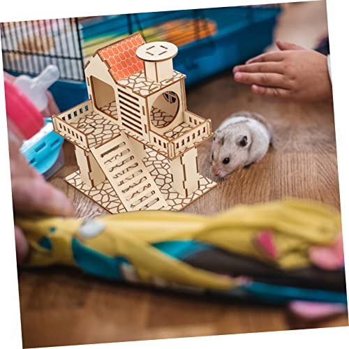 Toddmomy 2 Stück Hamsterhaus aus Holz Teiliges Kreatives Haustierversteck und Nest Spielplatz für Hamster und Kleine Nagetiere Atmungsaktiv und Langlebig für Sicheren Innenbereich Toddmomy 2 Stück Hamsterhaus aus Holz Teiliges Kreatives Haustierversteck und Nest Spielplatz für Hamster und Kleine Nagetiere Atmungsaktiv und Langlebig für Sicheren Innenbereich von Toddmomy