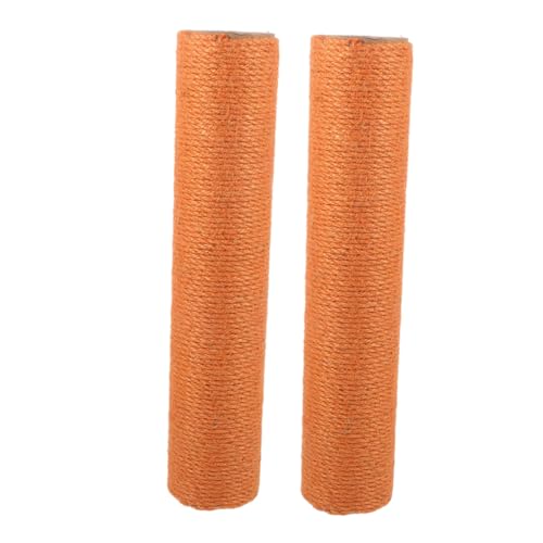 Toddmomy 2 Stück Jute Seil Kratzsäule für Katzen Hoher Ersatz Kratzpfosten für Indoor Katzen Langlebiger zum Schutz von Möbeln für Kätzchen zum Krallenwetzen von Toddmomy