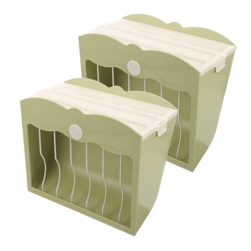 Toddmomy 2 Stück Kaninchen Futterspender Hasen Futterspender Krippeneinlagen Hühner Meerschweinchenstall Meerschweinchen Bereicherungsspielzeug Meerschweinchenfutter Hamsterkäfige von Toddmomy