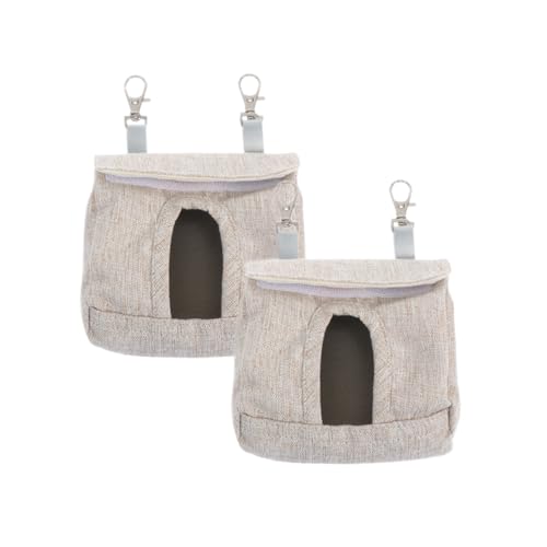 Toddmomy 2 Stück Kaninchen-heubeutel: Kleine Haustiere, Heufütterung, Hängende Stoffbeutel, Grasspenderbeutel Für Kleintiere, Meerschweinchen, Hasen von Toddmomy