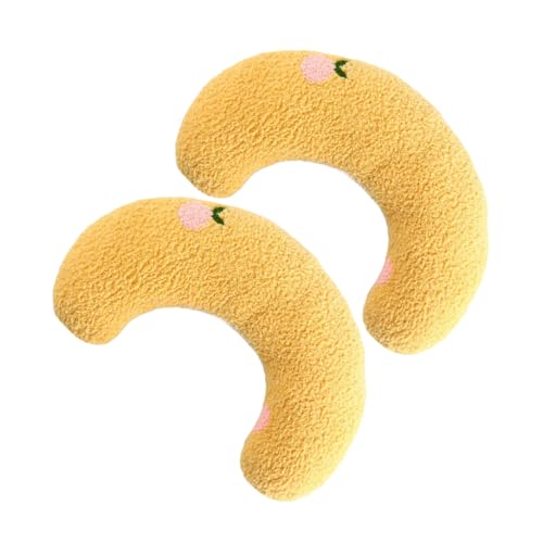 Toddmomy Katzen 2er-Pack Winziges Kissen für Kätzchen U-förmiges Schlafkissen Nacken- und Leicht Zu Reinigen Toddmomy Katzen 2er-Pack Winziges Kissen für Kätzchen U-förmiges Schlafkissen Nacken- und Leicht Zu Reinigen von Toddmomy
