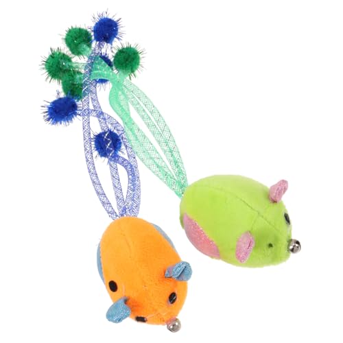 Toddmomy 2 Stück Katzen Spielzeug Haustier Spielzeug Kompaktes Leckerli Spielzeug Katzen Plüsch Mäuse Spielzeug Lustiges Kätzchen Spielzeug Interaktives Spielzeug Für Den Toddmomy 2 Stück Katzen Spielzeug Haustier Spielzeug Kompaktes Leckerli Spielzeug Katzen Plüsch Mäuse Spielzeug Lustiges Kätzchen Spielzeug Interaktives Spielzeug Für Den von Toddmomy