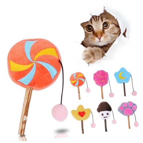 Toddmomy 2 Stück Katzen-Teaser Mit Lutscher Katzenspielzeug Lutscher Zubehör Pfote Katzen-Teaser- Katzenminze Interaktives Katzenspielzeug Leckereien Für Katzenlutscher Cremig Toddmomy 2 Stück Katzen-Teaser Mit Lutscher Katzenspielzeug Lutscher Zubehör Pfote Katzen-Teaser- Katzenminze Interaktives Katzenspielzeug Leckereien Für Katzenlutscher Cremig von Toddmomy