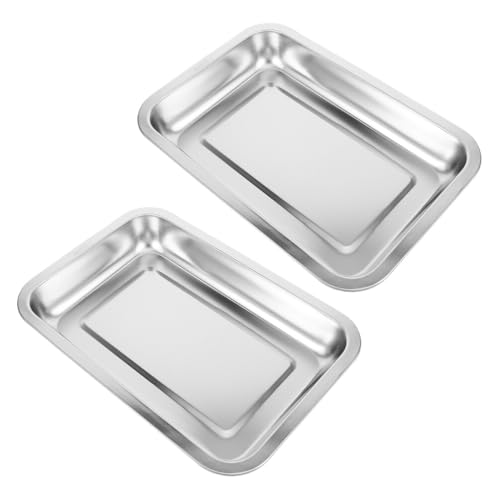 Toddmomy 2 Stück Katzentoilette Aus Edelstahl Große Metalltoilette Katzentoilette Katzentoilette Für Katzen Hunde Hasen Kleine Tiere Käfigzubehör Toddmomy 2 Stück Katzentoilette Aus Edelstahl Große Metalltoilette Katzentoilette Katzentoilette Für Katzen Hunde Hasen Kleine Tiere Käfigzubehör von Toddmomy