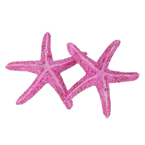 Toddmomy 2 Stück Künstliche Seestern Deko Resin Aquarium Ornament Langlebig Ungiftig für Süß und Meerwasser Fischbecken Dekoration Geschenkidee Natürlicher Stil Rosa Toddmomy 2 Stück Künstliche Seestern Deko Resin Aquarium Ornament Langlebig Ungiftig für Süß und Meerwasser Fischbecken Dekoration Geschenkidee Natürlicher Stil Rosa von Toddmomy