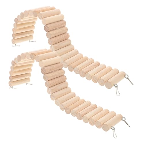 Toddmomy 2stücke Hamsterleiter Brücke Spielzeug Für Kleintiere Kletterspielzeug Für Hamster Meerschweinchen Und Zwerghamster Und Langlebiges Zubehör Für Und Außenbereiche von Toddmomy