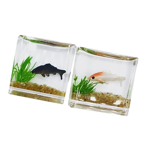 Toddmomy 2 Stück Mini Aquarium Deko Kleine Koi Fischglas Miniatur Haus Ornamente Realistische Mikro Landschaft Deko Für Puppenhaus Büro Regal Dekoration Zufällige Farbe Zufällige Farbe Toddmomy 2 Stück Mini Aquarium Deko Kleine Koi Fischglas Miniatur Haus Ornamente Realistische Mikro Landschaft Deko Für Puppenhaus Büro Regal Dekoration Zufällige Farbe Zufällige Farbe von Toddmomy