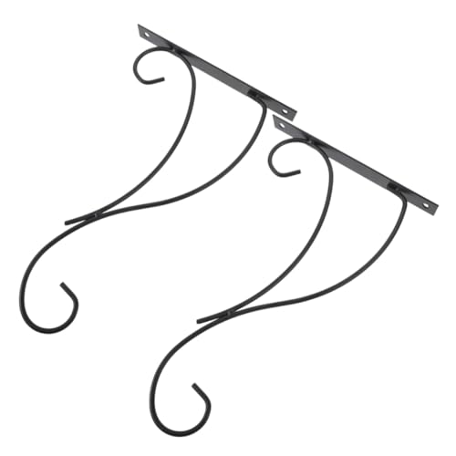 Toddmomy 2 Stück Pflanzenhalter Wandhaken Balkon Pflanzenhänger Platzsparend Einfache Montage Wetterfest für Blumenkästen Vogelhäuser Laternen Indoor Outdoor Garten Dekoration Toddmomy 2 Stück Pflanzenhalter Wandhaken Balkon Pflanzenhänger Platzsparend Einfache Montage Wetterfest für Blumenkästen Vogelhäuser Laternen Indoor Outdoor Garten Dekoration von Toddmomy