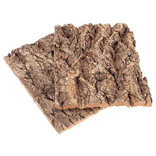Toddmomy 2 Stück Reptilien Korkrinden Dekoration Teilig Natürliche Baumrinde Terrarium Kletterplattform Langlebig Sicheres Klettern für Kleine Haustiere Terrarium Hintergrund von Toddmomy