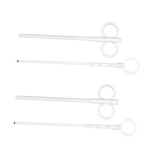 Toddmomy 2 Stück Teiliges Babyvogel Fütterungsspritzen Transparent Handfütterungsgeeignet Leichte Fütterungsschläuche für Junge Vögel Tragbar für Reisen und Outdoor Pflege von Toddmomy