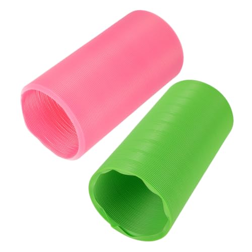 Toddmomy 2 Stück Teiliges Faltbares Trainingsspielzeug für Kleine Haustiere Ausziehbarer Hamster-Tunnel in Grün und Fördert Bewegung Verstecken und Kletterspaß für Hamster Frettchen und Toddmomy 2 Stück Teiliges Faltbares Trainingsspielzeug für Kleine Haustiere Ausziehbarer Hamster-Tunnel in Grün und Fördert Bewegung Verstecken und Kletterspaß für Hamster Frettchen und von Toddmomy