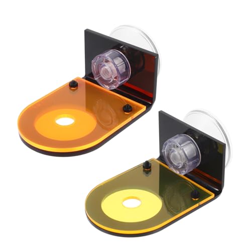 Toddmomy 2 Stück Teiliges Fluoreszierendes Kunststoff Frags Rack mit Saugnäpfen Verstellbarer Korallenhalter für Meerwasseraquarien Langlebiger und Leicht zu Reinigender Korallen von Toddmomy