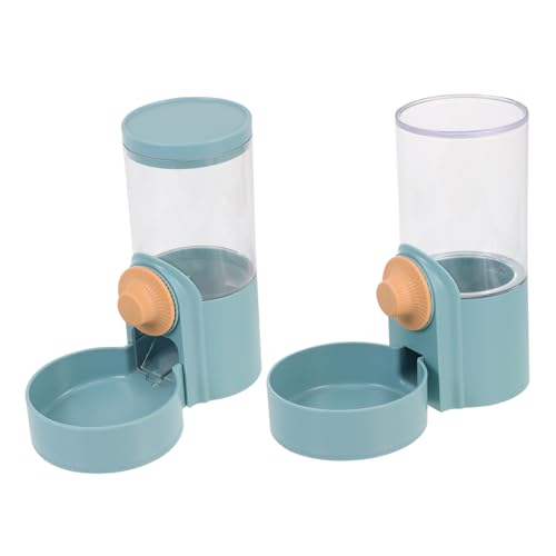 Toddmomy 2 Stück Trinkbrunnen für Haustiere wasserflasche Kaninchenfutterautomat Wasserspender Futterautomaten für Katzen wasserspender für Kiste Wasserschale pp Dunkelgrün Toddmomy 2 Stück Trinkbrunnen für Haustiere wasserflasche Kaninchenfutterautomat Wasserspender Futterautomaten für Katzen wasserspender für Kiste Wasserschale pp Dunkelgrün von Toddmomy