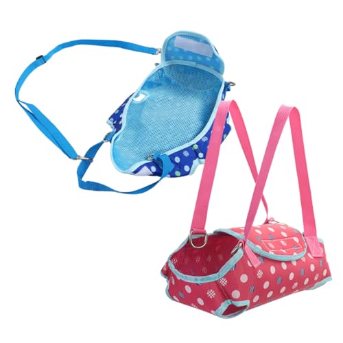 Toddmomy 2 Stück Verstellbare Handfreie Haustier-Tragetasche für Kleine Hunde und Katzen Leichte Atmungsaktive Umhängetasche für Reisen Spaziergänge und Outdoor-aktivitäten Toddmomy 2 Stück Verstellbare Handfreie Haustier-Tragetasche für Kleine Hunde und Katzen Leichte Atmungsaktive Umhängetasche für Reisen Spaziergänge und Outdoor-aktivitäten von Toddmomy