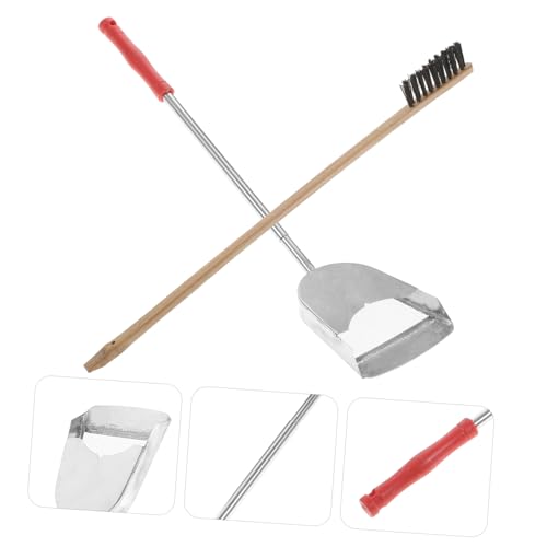Toddmomy 2 Stück Vogelkäfig Reinigungsset Teilig mit Bürste und Schaufel für Papageien und Kleine Vögel Langlebiges Käfigzubehör zur Hygienischen Pflege und Gründlichen von Zufällige Farbe von Toddmomy