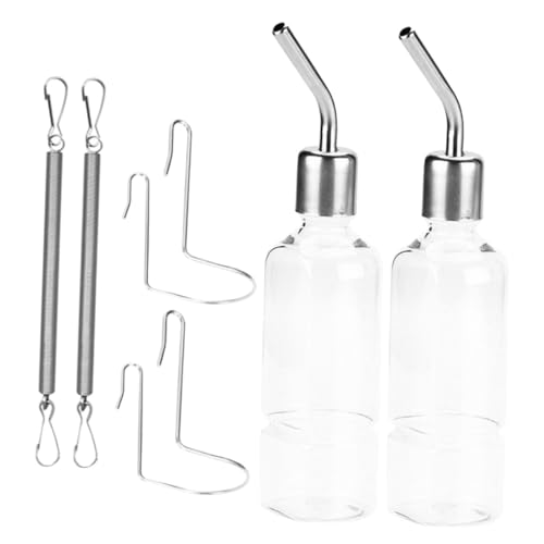 Toddmomy 2 Stück Wasserspender für Kaninchen und Hamster Auslaufsichere Trinkflasche mit Edelstahl kugelventil Bpa freies Material Geeignet für Meerschweinchen und Kleine Haustiere Toddmomy 2 Stück Wasserspender für Kaninchen und Hamster Auslaufsichere Trinkflasche mit Edelstahl kugelventil Bpa freies Material Geeignet für Meerschweinchen und Kleine Haustiere von Toddmomy