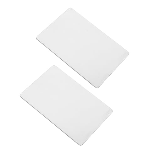 Toddmomy 2 Stücke Abstrahlende Platte kühlmatte Hamster kühlmatte für Hasen Kleintier Kühlung Tierkühlpad Hasenstall Hamsterstreu Sommer Kühlkissen Hamster Cool Pad Rostfreier Stahl Silver von Toddmomy
