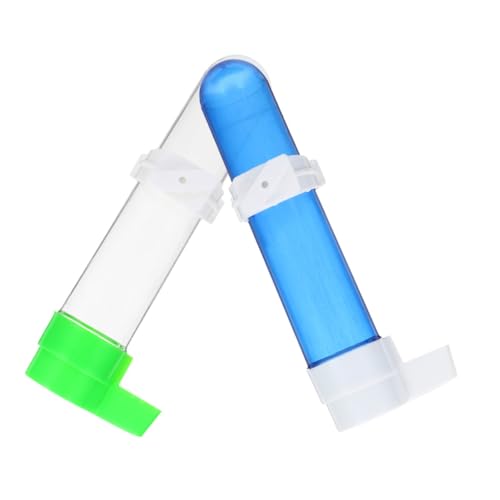 Toddmomy 2 Stücke Automatischer Wasserspender Für Papageien Papageienfutter Für Käfig Vogelfutterhaus Für Käfig Vogel Wasserbrunnen Zucht Flasche Futter- Und Tränken Für Vogelkäfige Abs von Toddmomy