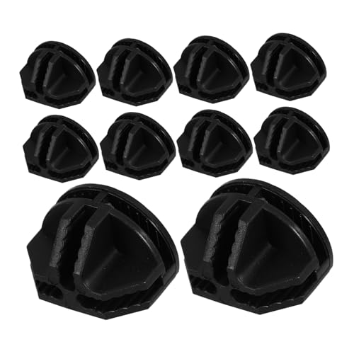 Toddmomy 20 Stück Magische Kartenschnalle DIY Verbindungsstücke Lagerung Zubehör strapazierfähige Schnallen Würfelverbinder Verbindungsstücke für Drahtregale Anschlüsse für Wire Cube Abs von Toddmomy